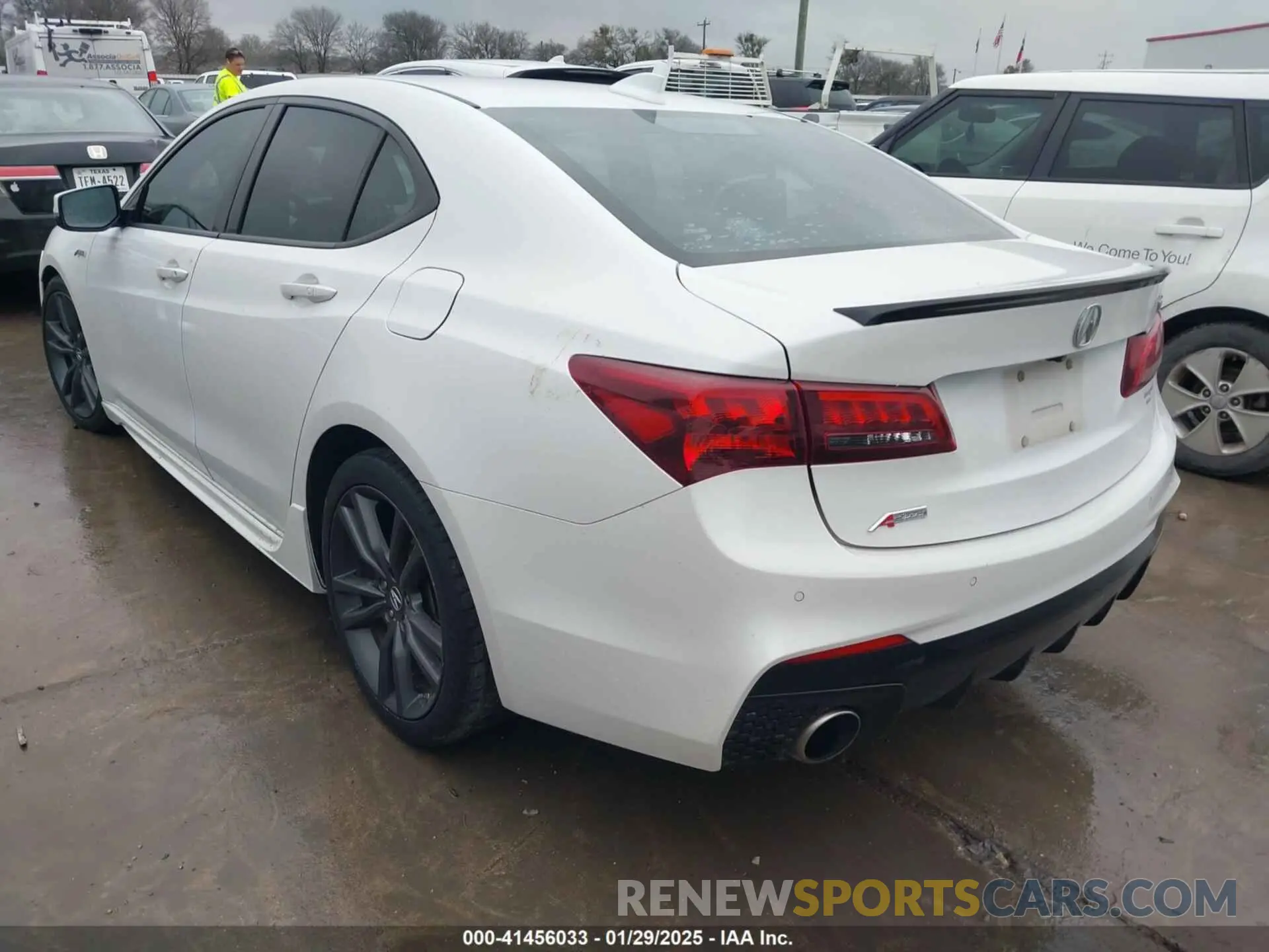 3 Photograph of a damaged car 19UUB1F63KA009058 ACURA TLX 2019