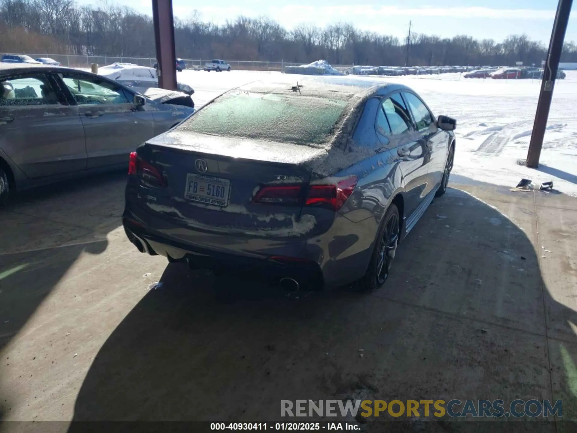 4 Photograph of a damaged car 19UUB1F64KA001793 ACURA TLX 2019