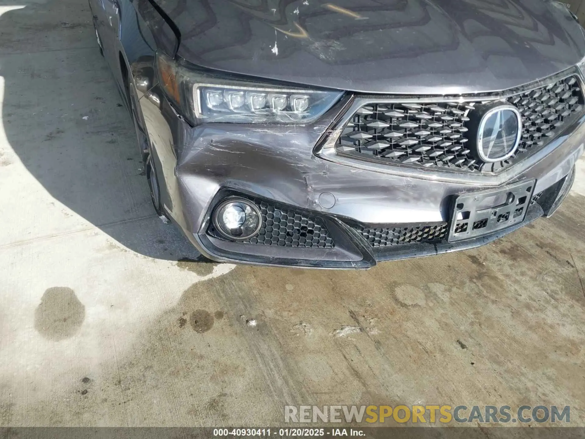 6 Photograph of a damaged car 19UUB1F64KA001793 ACURA TLX 2019