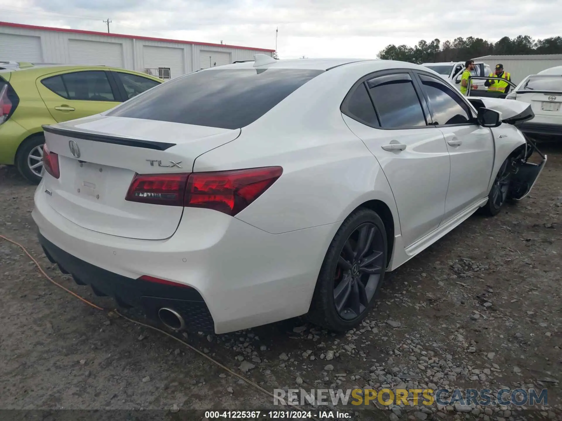 4 Photograph of a damaged car 19UUB1F65KA003195 ACURA TLX 2019
