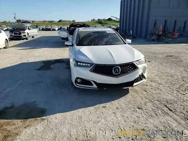 11 Photograph of a damaged car 19UUB1F65KA005478 ACURA TLX 2019