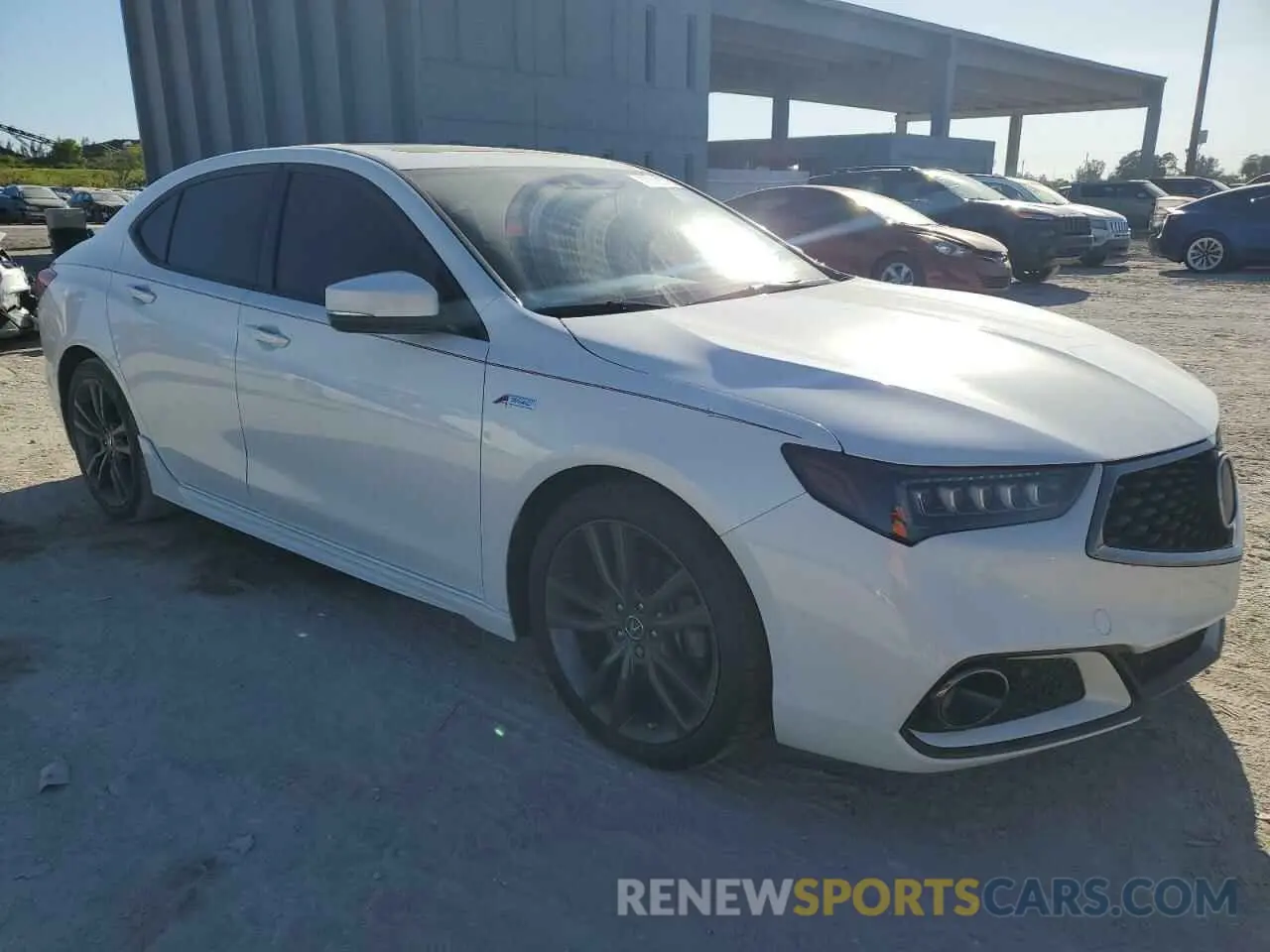 4 Photograph of a damaged car 19UUB1F65KA005478 ACURA TLX 2019
