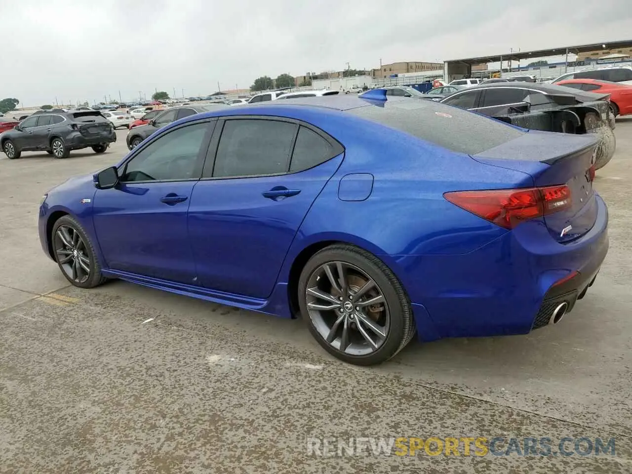2 Photograph of a damaged car 19UUB1F68KA003062 ACURA TLX 2019