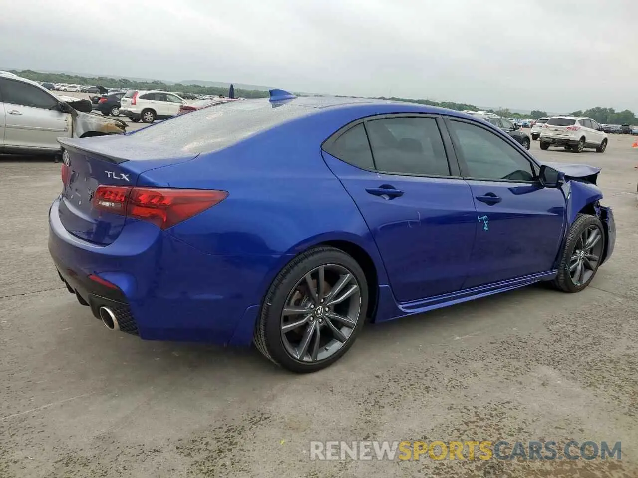 3 Photograph of a damaged car 19UUB1F68KA003062 ACURA TLX 2019