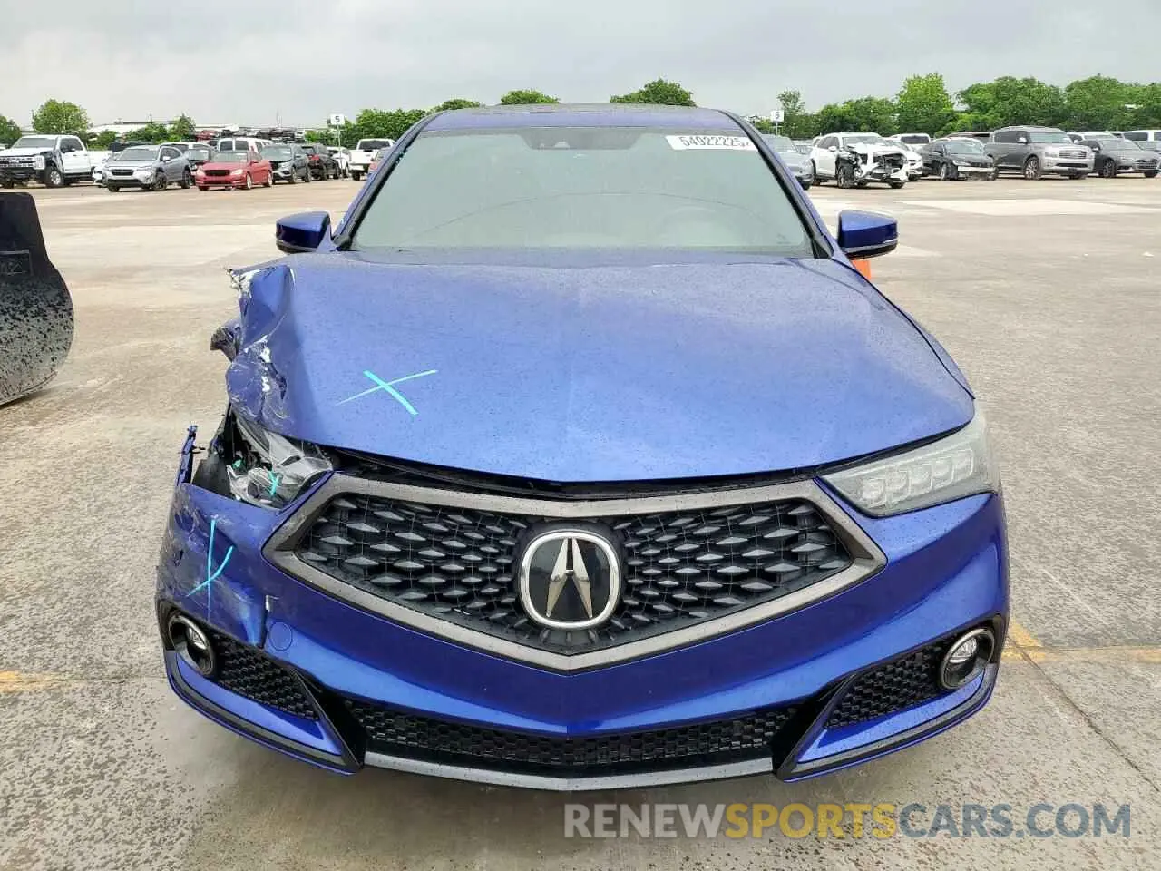 5 Photograph of a damaged car 19UUB1F68KA003062 ACURA TLX 2019