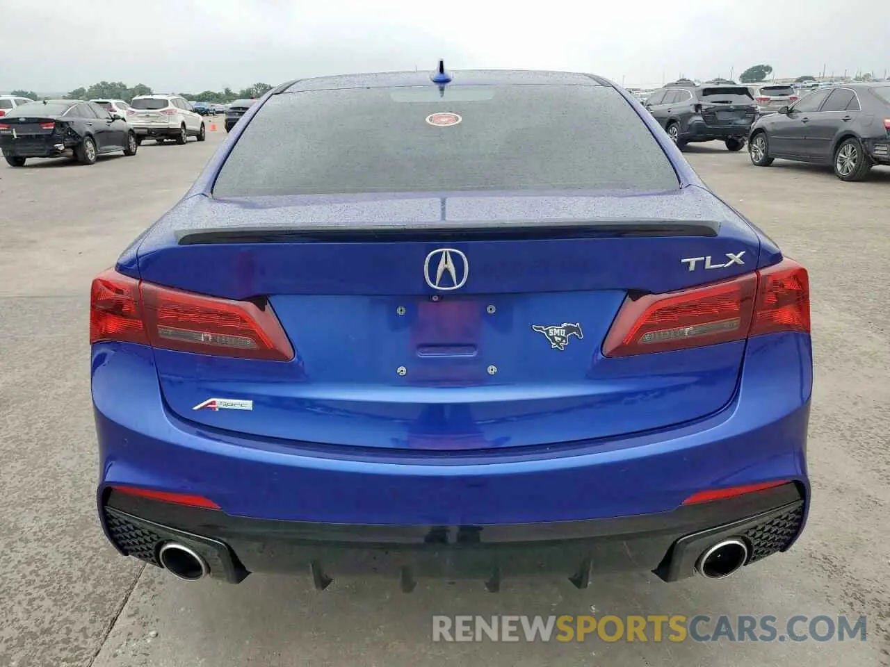 6 Photograph of a damaged car 19UUB1F68KA003062 ACURA TLX 2019