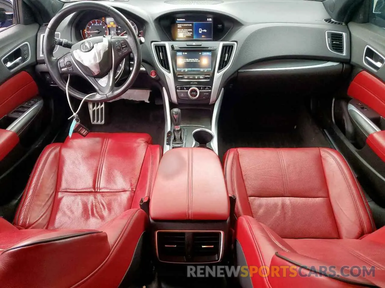 8 Photograph of a damaged car 19UUB1F68KA003062 ACURA TLX 2019