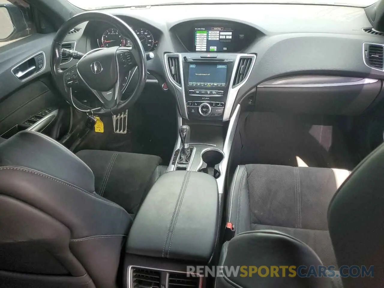 8 Photograph of a damaged car 19UUB1F68KA003322 ACURA TLX 2019