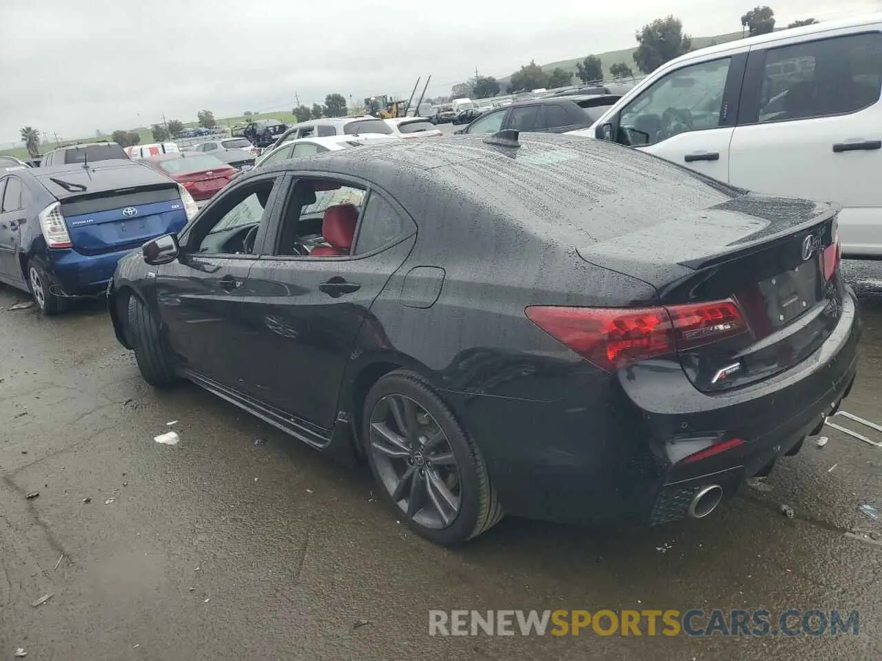 2 Photograph of a damaged car 19UUB1F68KA004146 ACURA TLX 2019