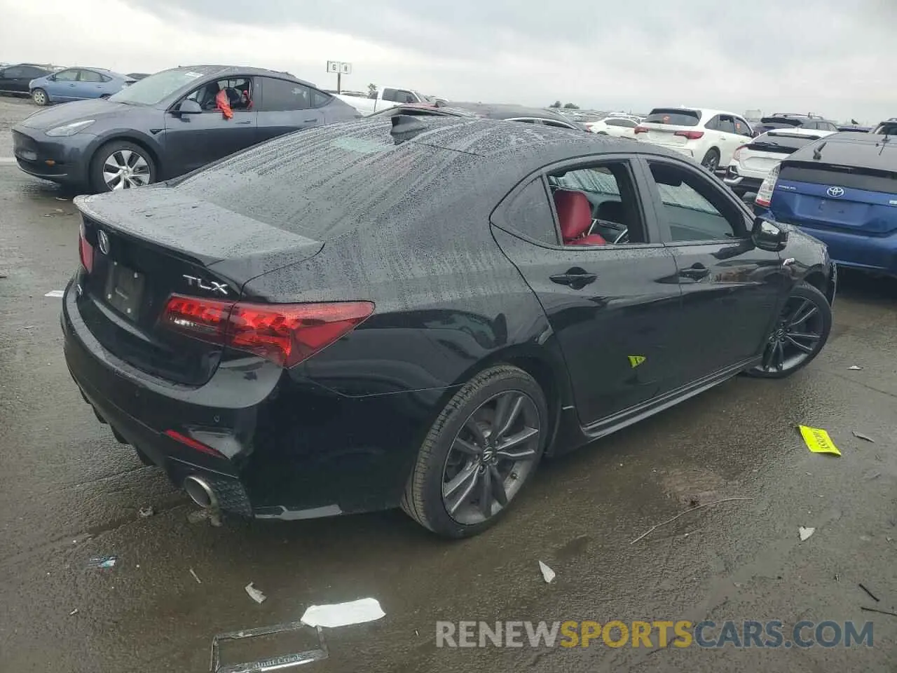 3 Photograph of a damaged car 19UUB1F68KA004146 ACURA TLX 2019