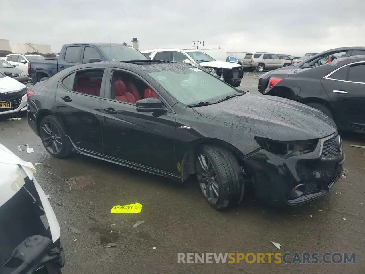 4 Photograph of a damaged car 19UUB1F68KA004146 ACURA TLX 2019