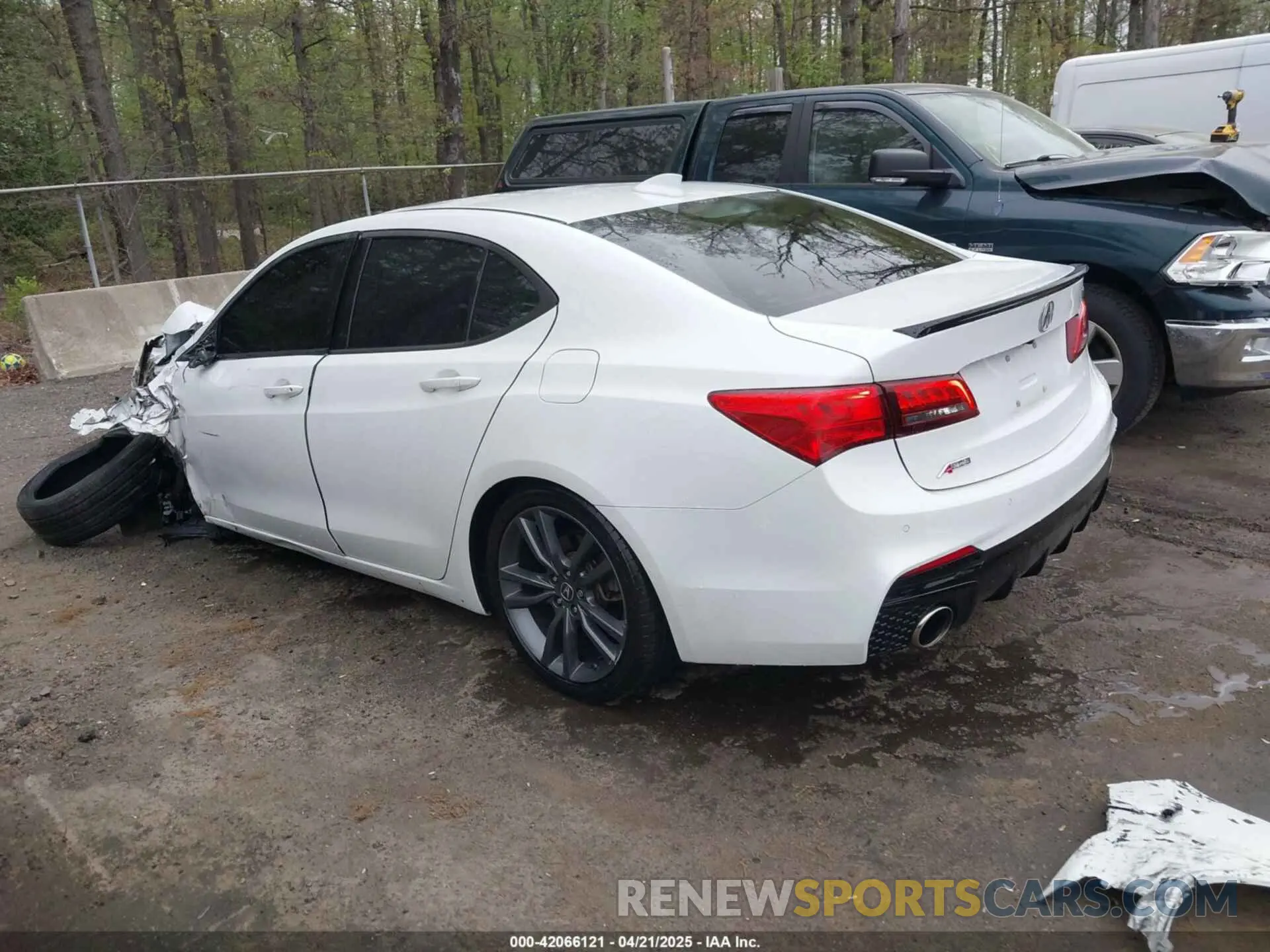 3 Photograph of a damaged car 19UUB1F69KA005273 ACURA TLX 2019