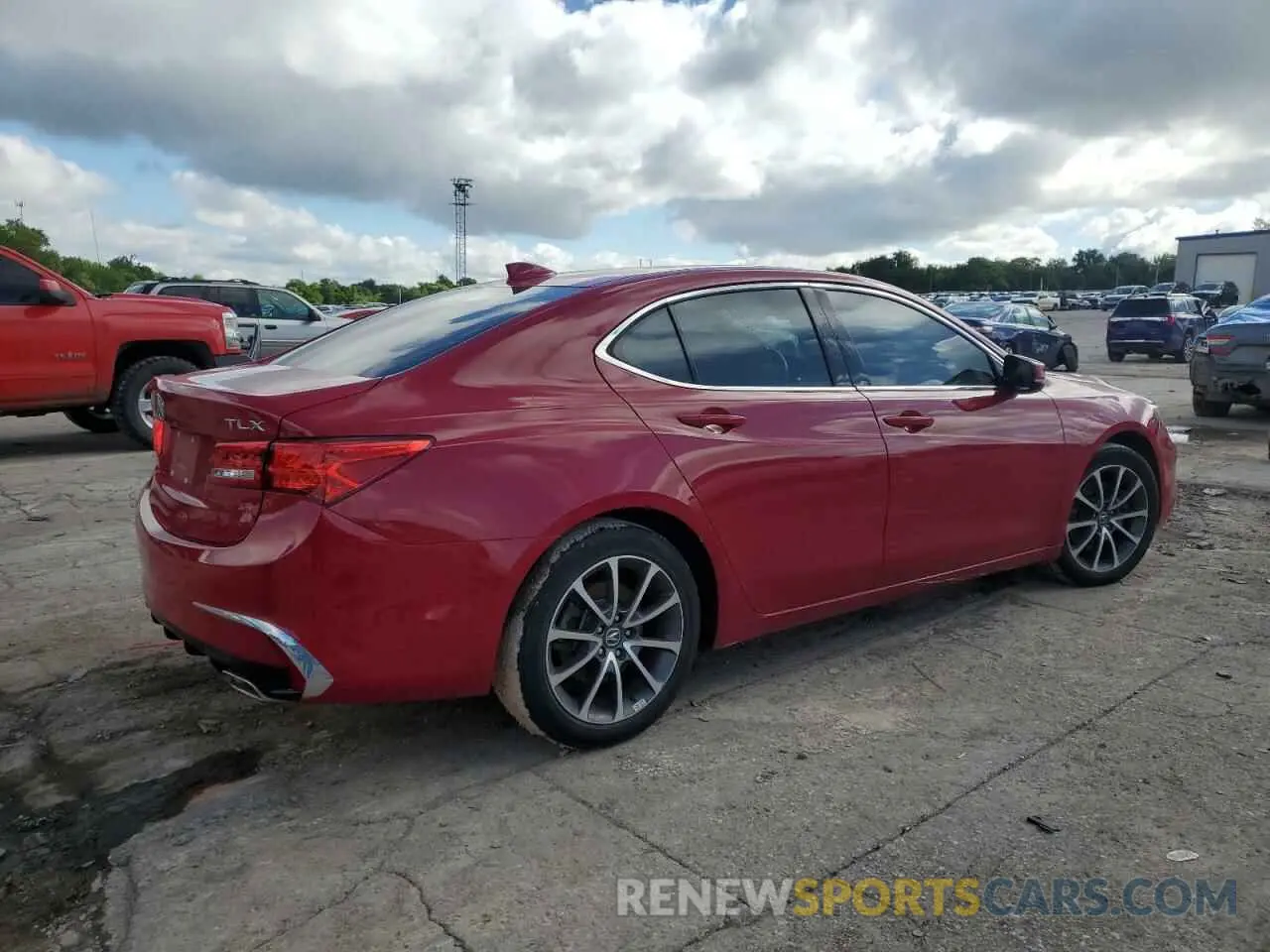 3 Photograph of a damaged car 19UUB2F31KA002069 ACURA TLX 2019