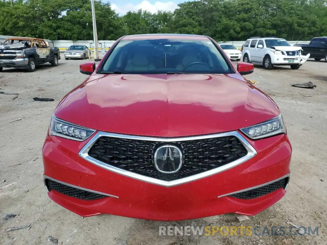 5 Photograph of a damaged car 19UUB2F31KA002069 ACURA TLX 2019