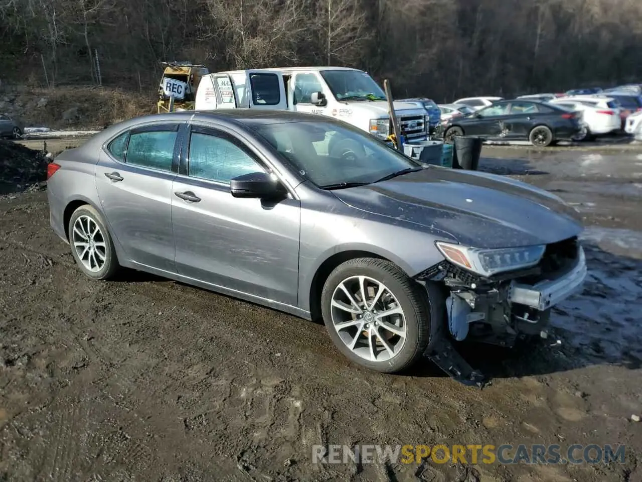 4 Photograph of a damaged car 19UUB2F37KA004747 ACURA TLX 2019