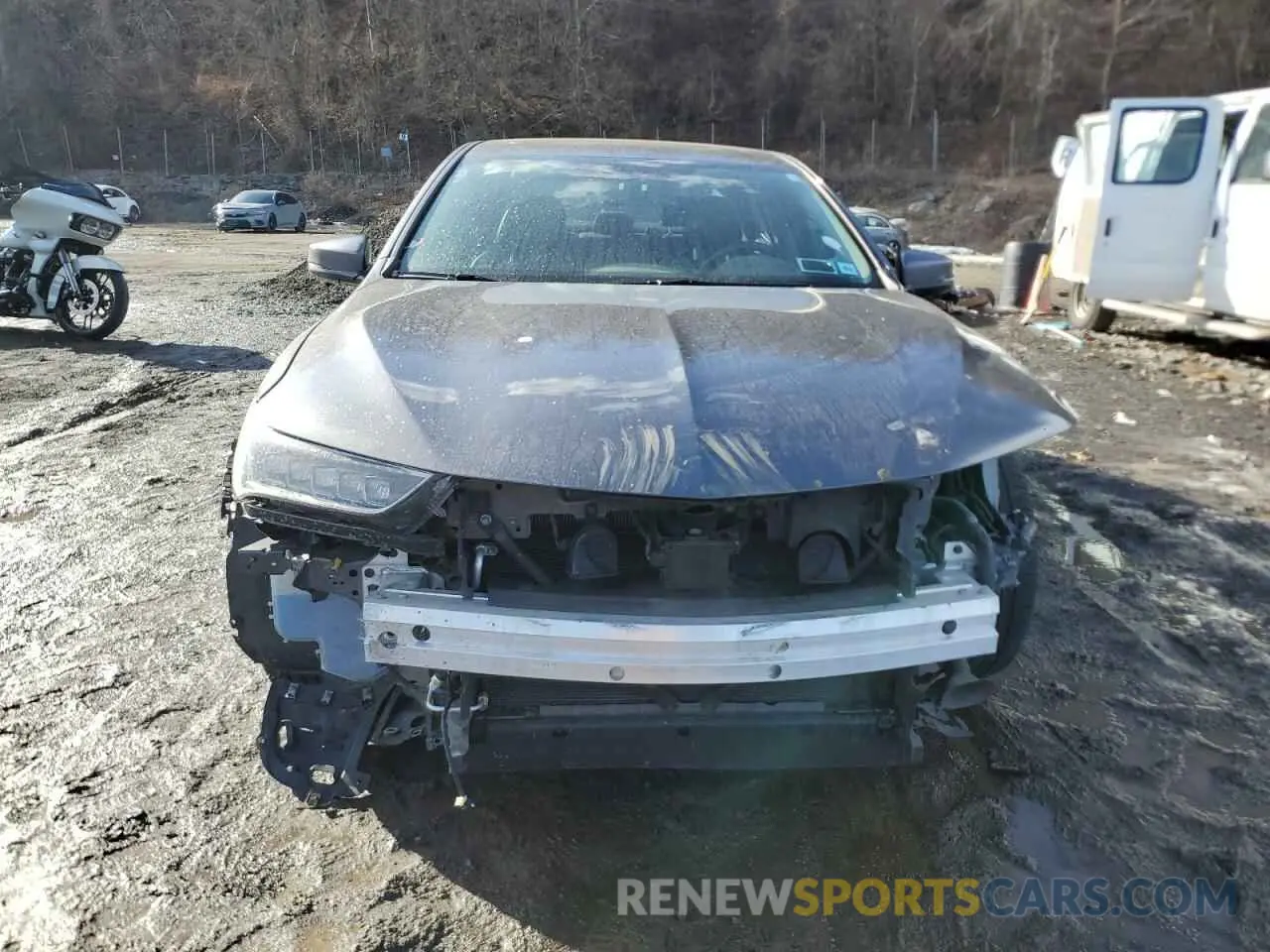 5 Photograph of a damaged car 19UUB2F37KA004747 ACURA TLX 2019