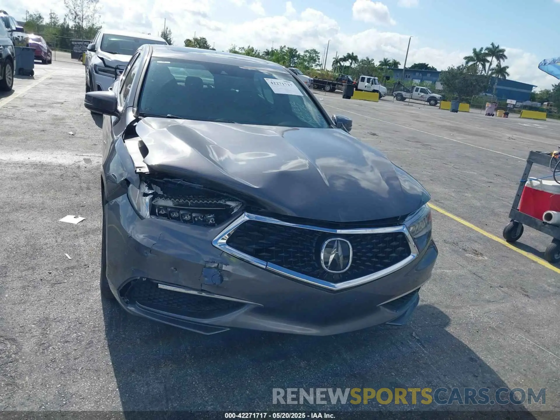 6 Photograph of a damaged car 19UUB2F38KA002232 ACURA TLX 2019