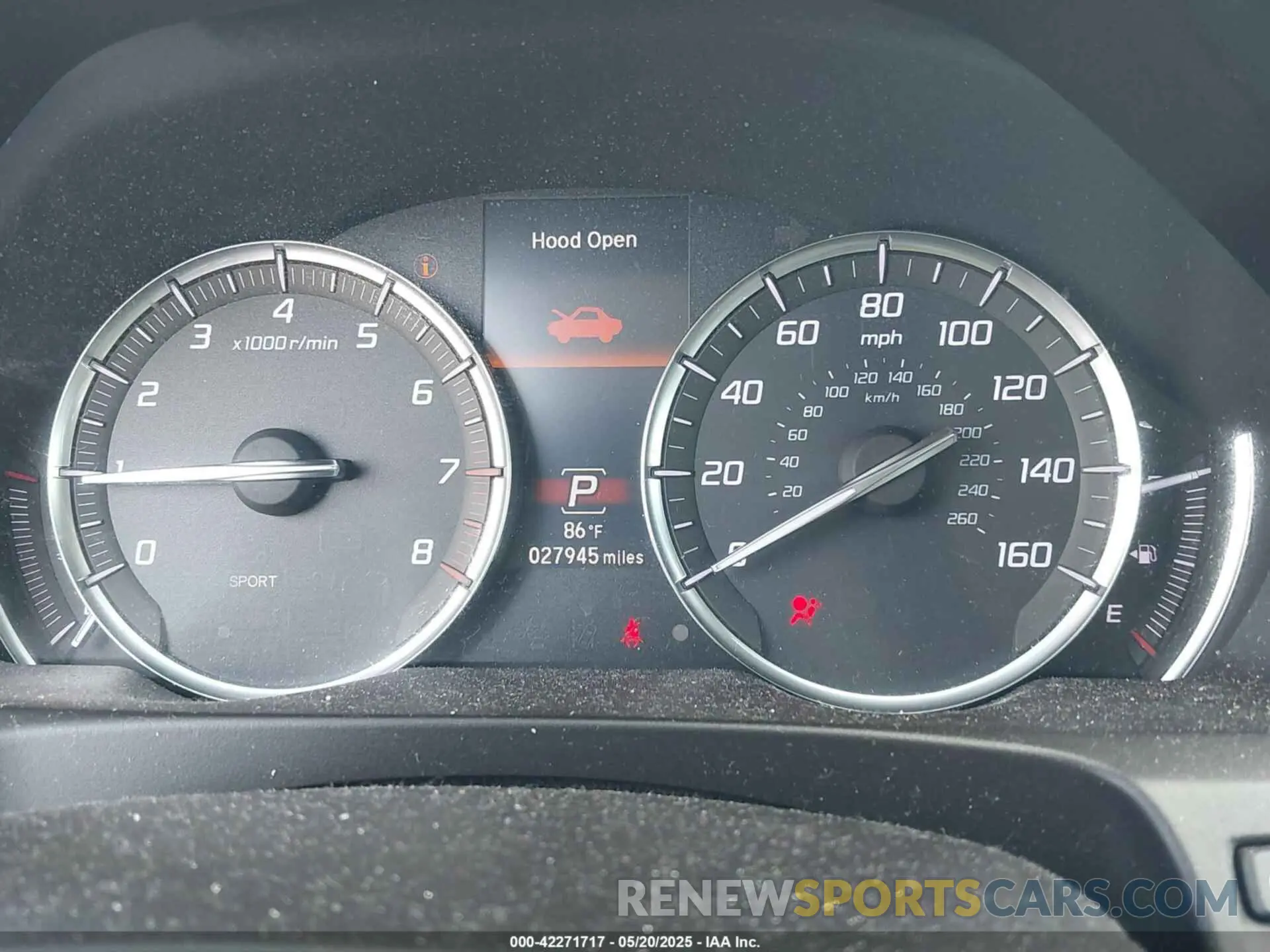 7 Photograph of a damaged car 19UUB2F38KA002232 ACURA TLX 2019