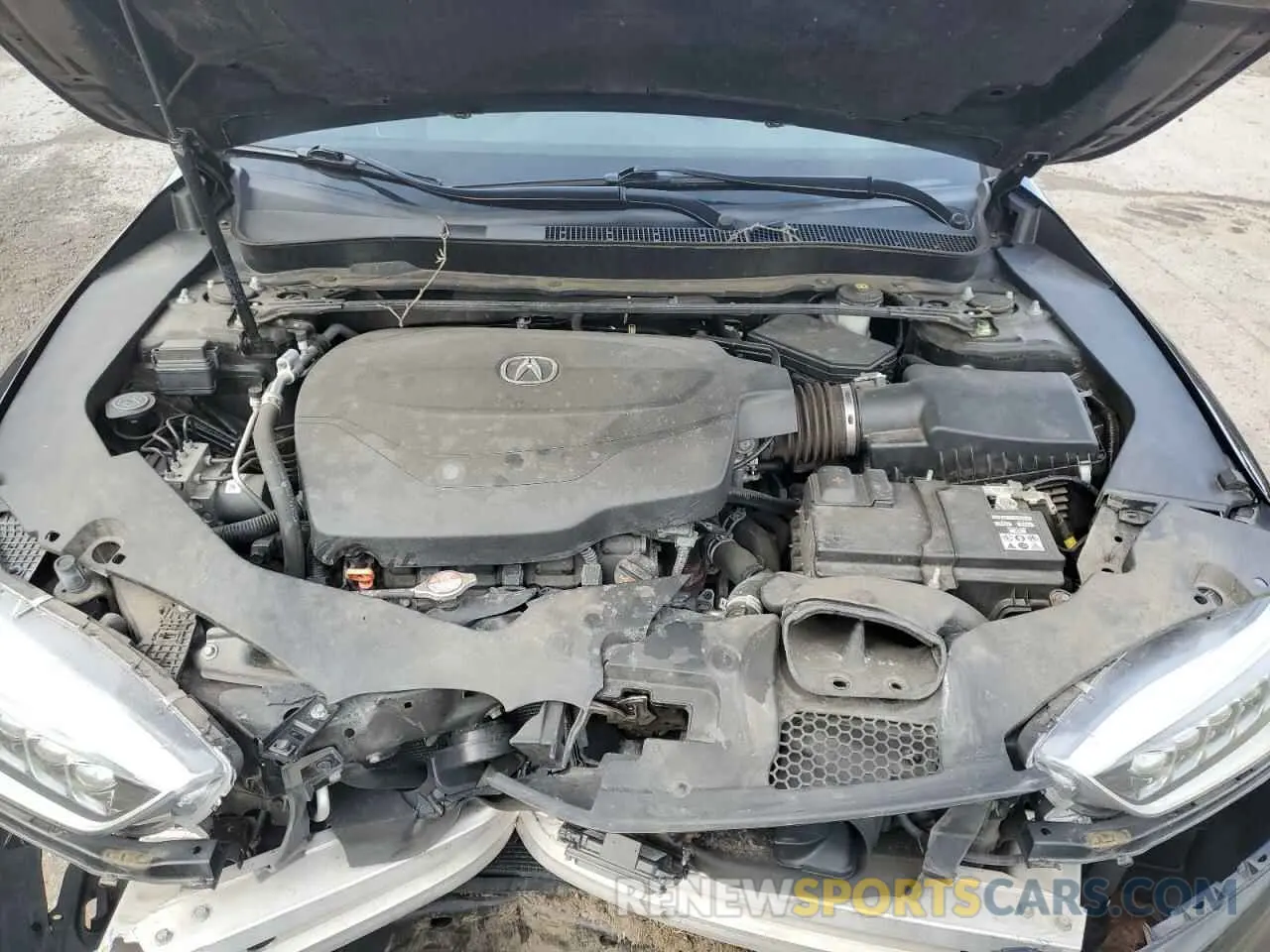 11 Photograph of a damaged car 19UUB2F38KA005759 ACURA TLX 2019