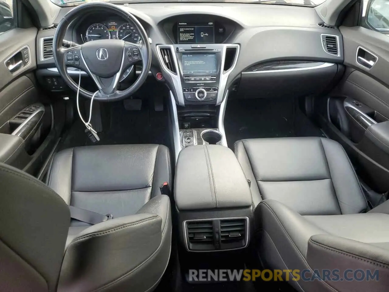 8 Photograph of a damaged car 19UUB2F38KA005759 ACURA TLX 2019