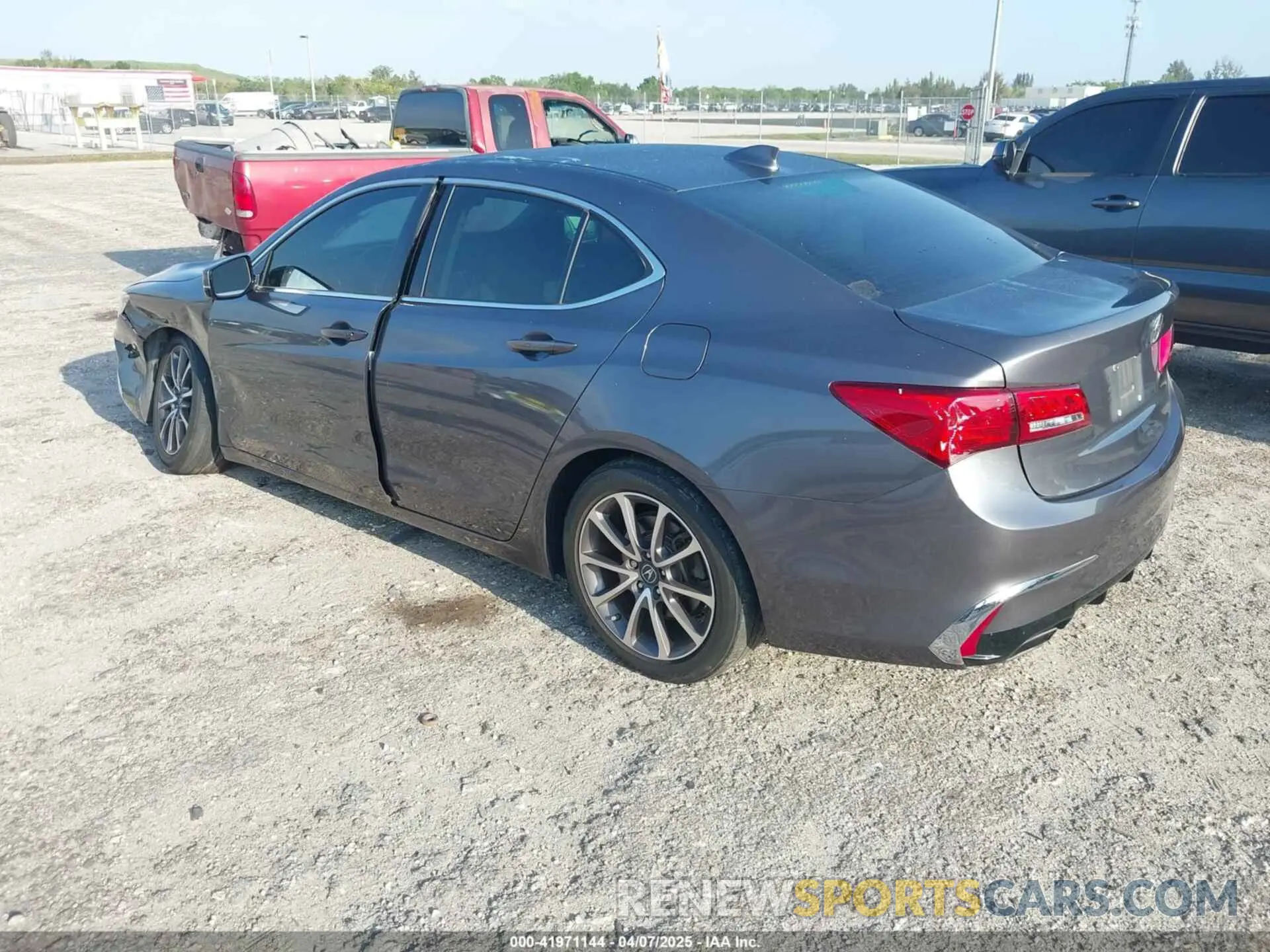 3 Photograph of a damaged car 19UUB2F39KA004586 ACURA TLX 2019