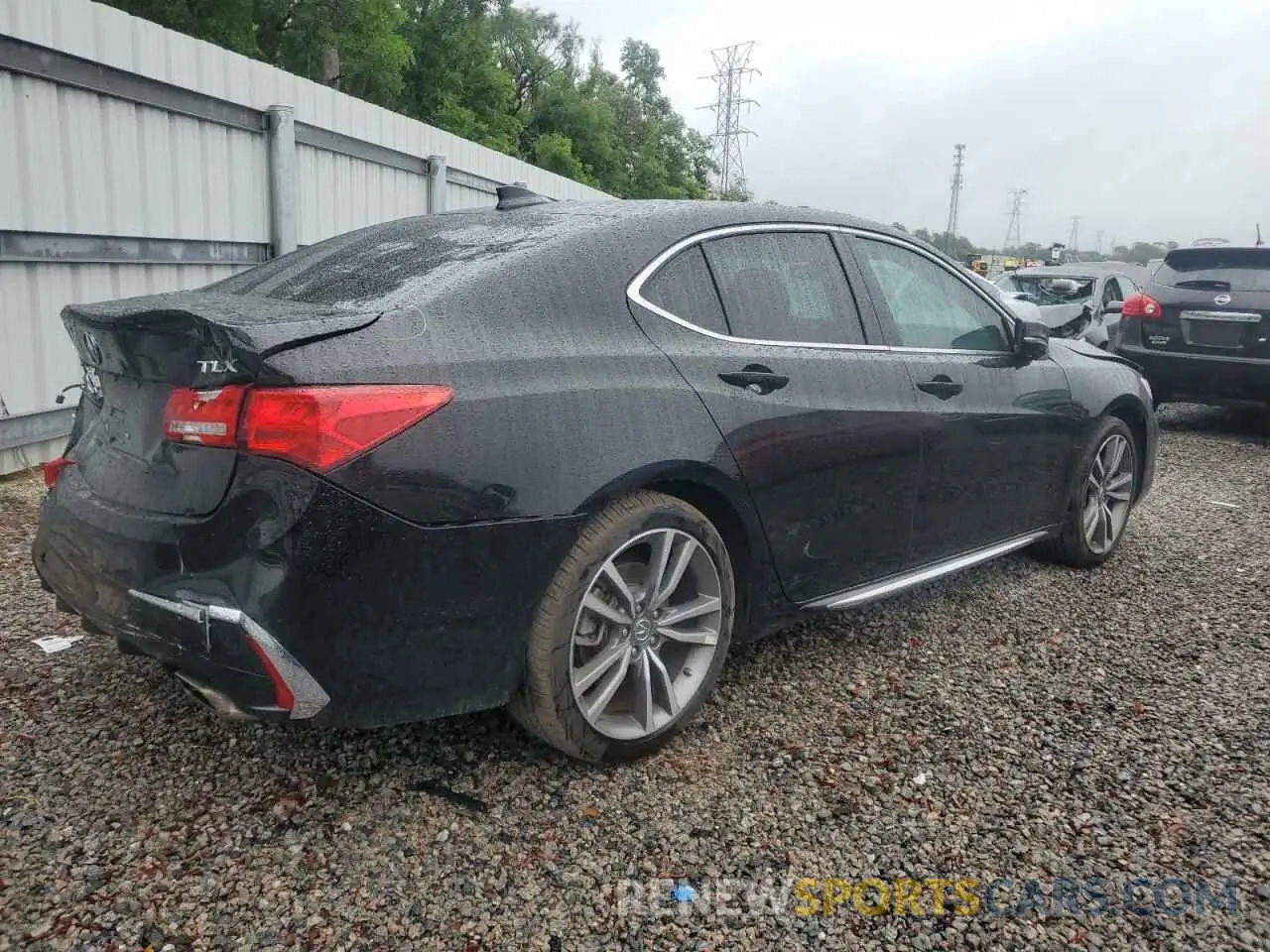 3 Photograph of a damaged car 19UUB2F40KA003402 ACURA TLX 2019