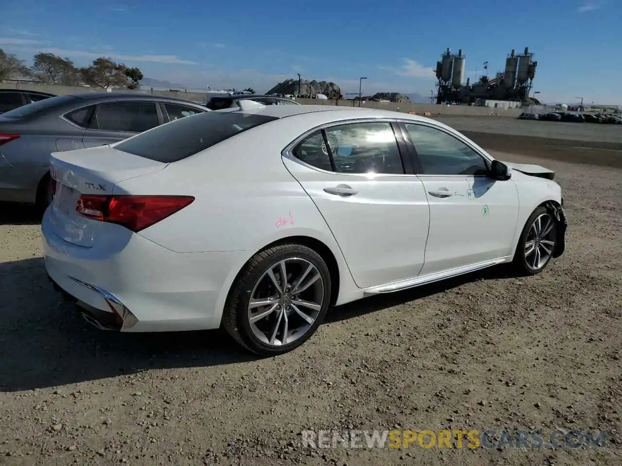 3 Photograph of a damaged car 19UUB2F41KA001853 ACURA TLX 2019