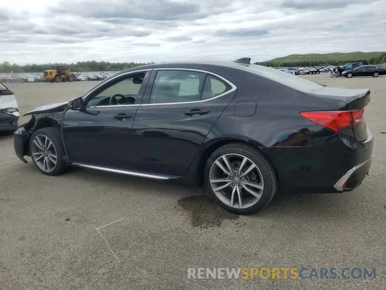 2 Photograph of a damaged car 19UUB2F41KA004221 ACURA TLX 2019
