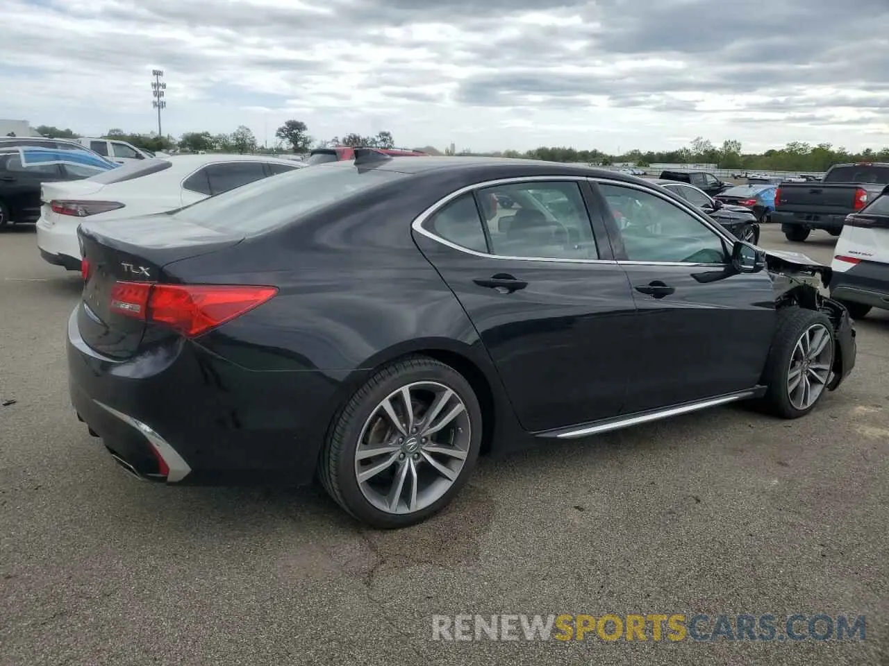 3 Photograph of a damaged car 19UUB2F41KA004221 ACURA TLX 2019