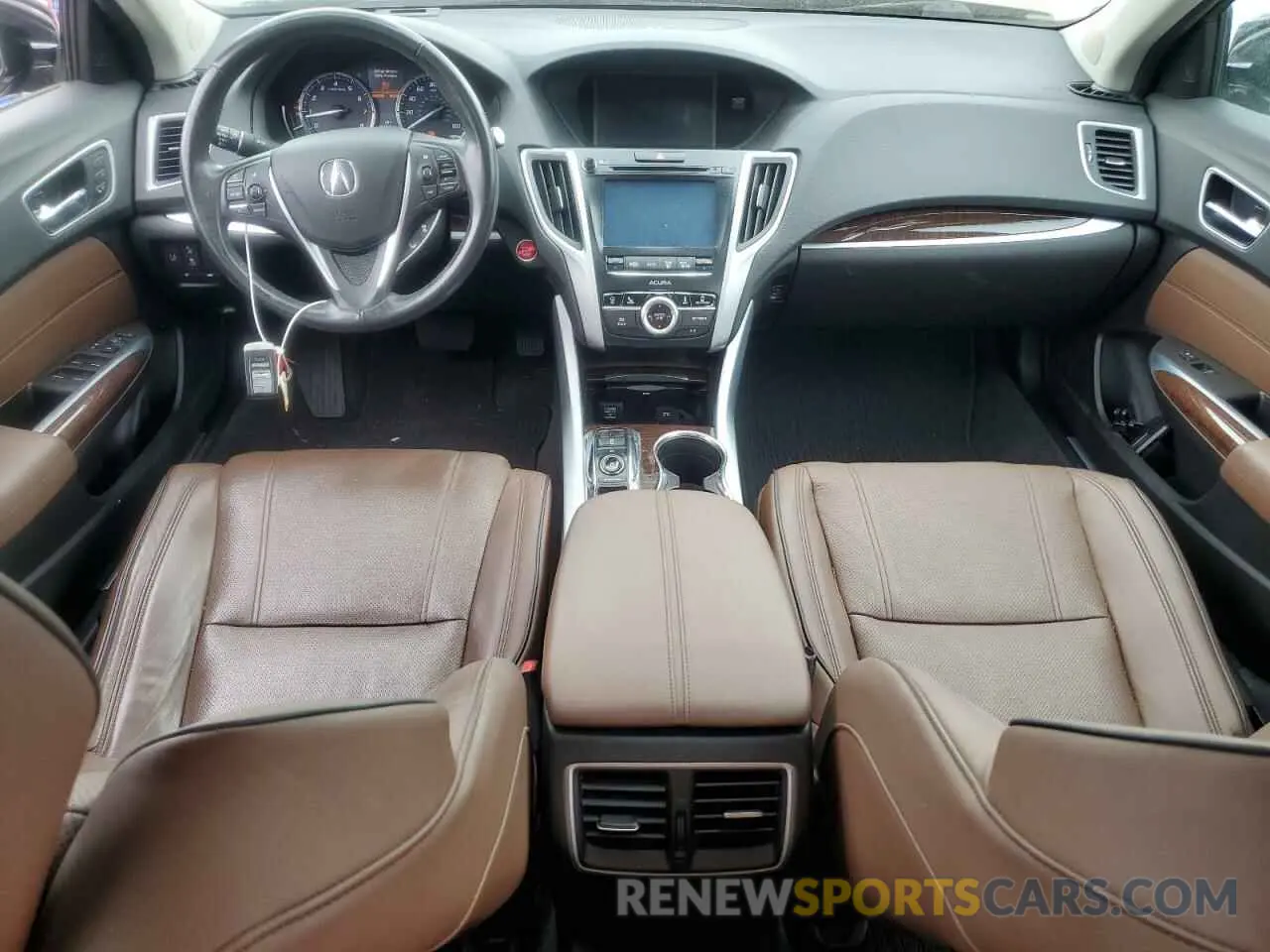 8 Photograph of a damaged car 19UUB2F41KA004221 ACURA TLX 2019