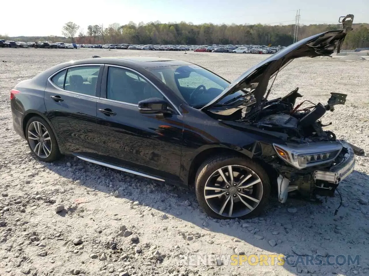 4 Photograph of a damaged car 19UUB2F41KA008088 ACURA TLX 2019