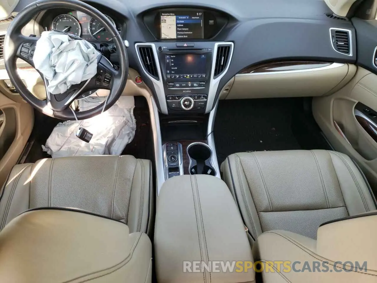 8 Photograph of a damaged car 19UUB2F41KA008088 ACURA TLX 2019