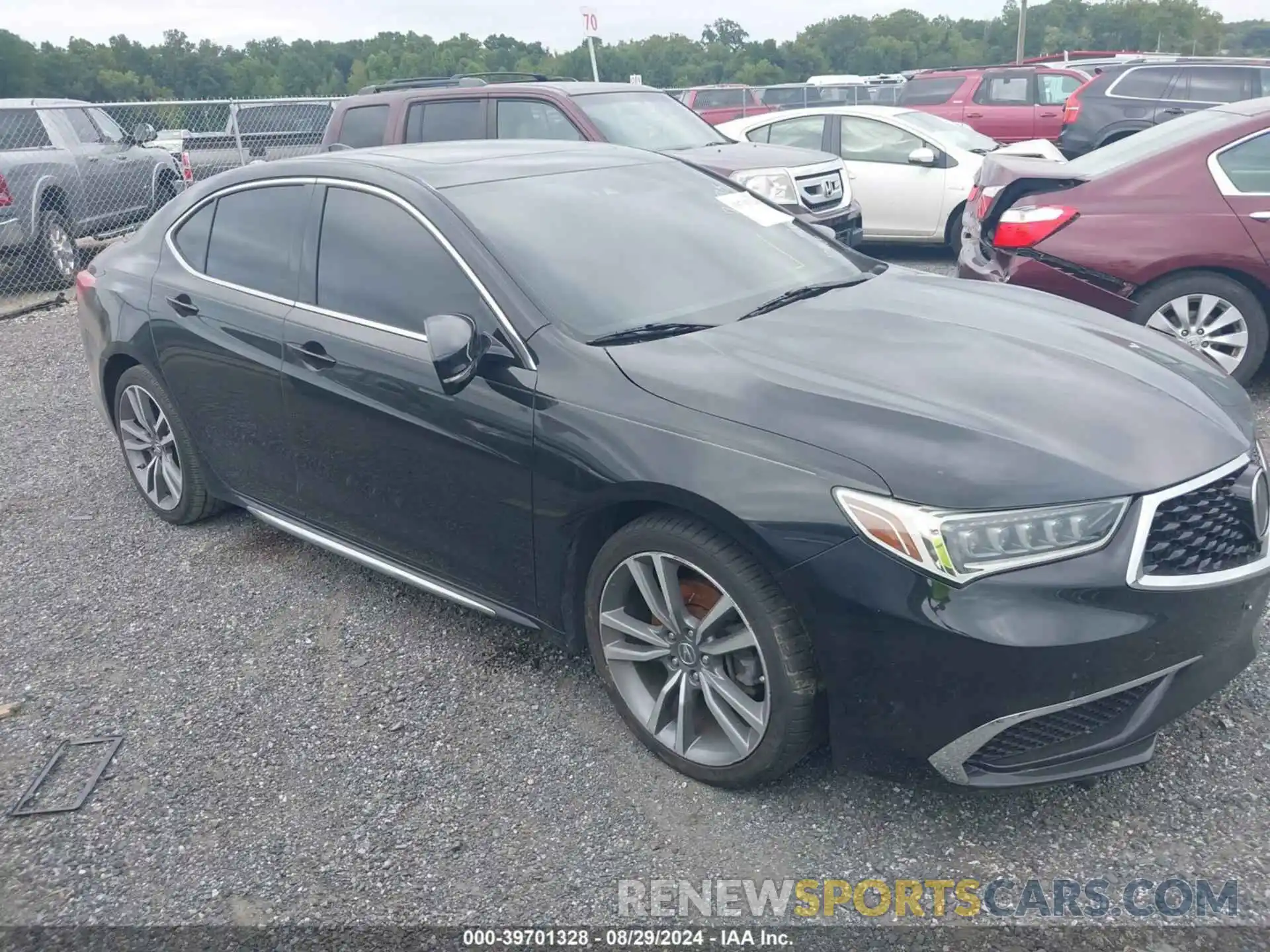 12 Photograph of a damaged car 19UUB2F43KA008173 ACURA TLX 2019