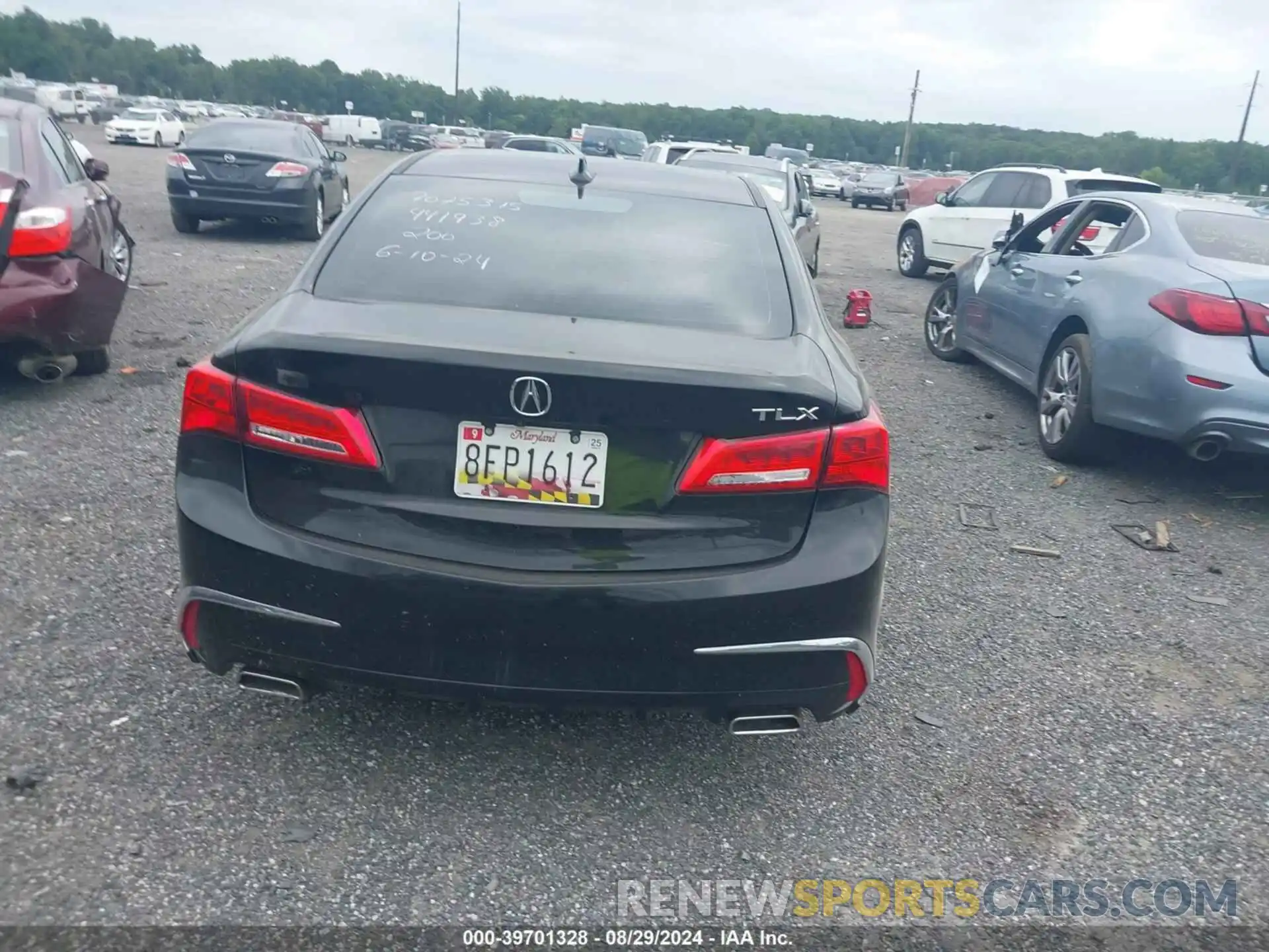 15 Photograph of a damaged car 19UUB2F43KA008173 ACURA TLX 2019