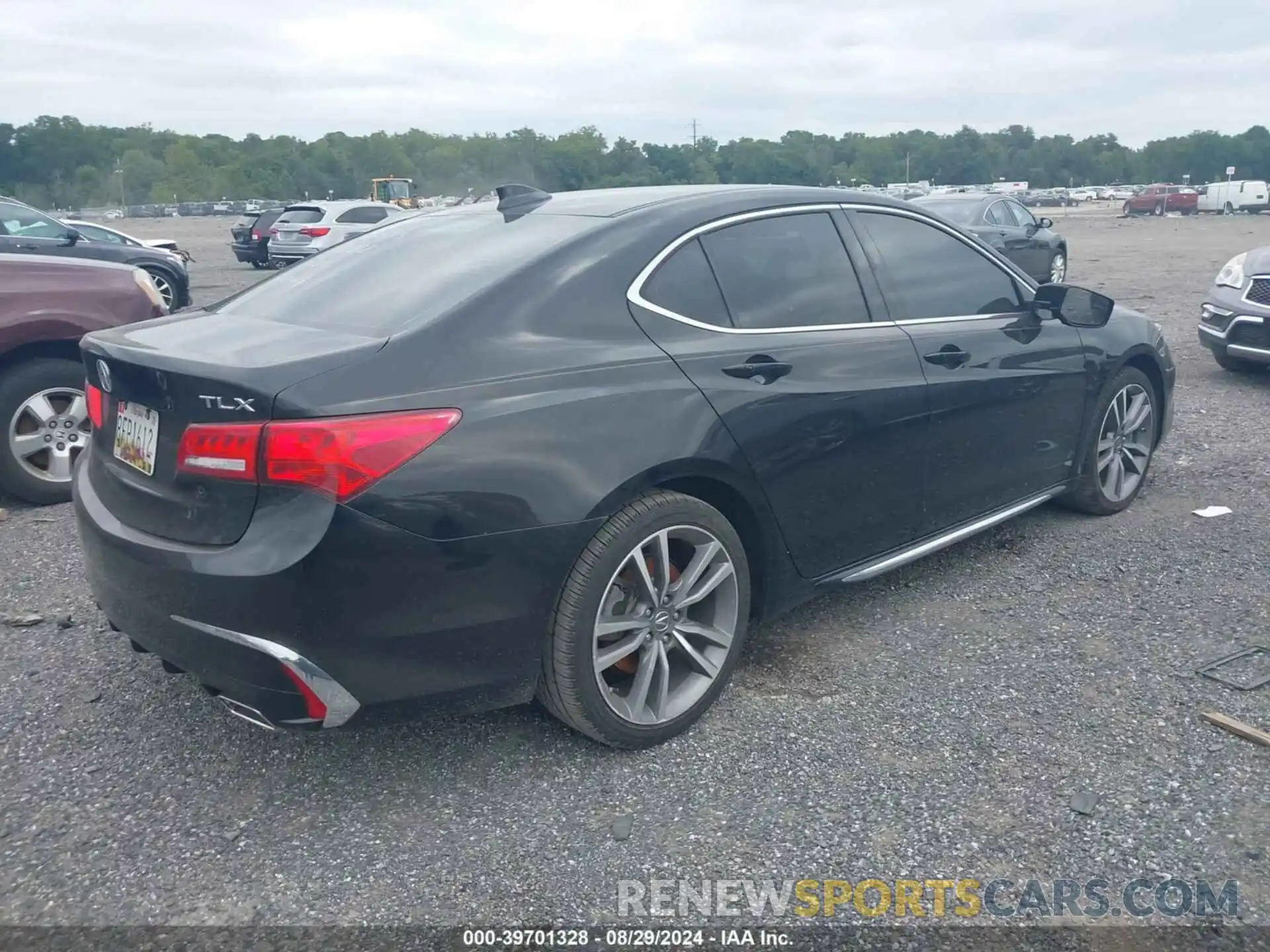 4 Photograph of a damaged car 19UUB2F43KA008173 ACURA TLX 2019