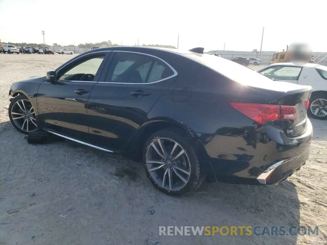 2 Photograph of a damaged car 19UUB2F45KA008157 ACURA TLX 2019