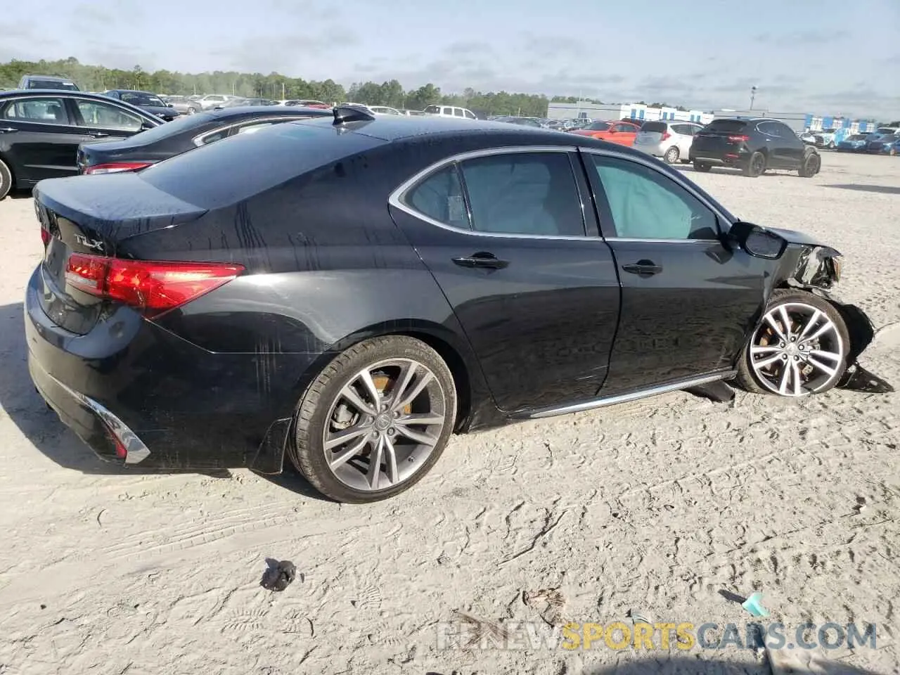 3 Photograph of a damaged car 19UUB2F45KA008157 ACURA TLX 2019