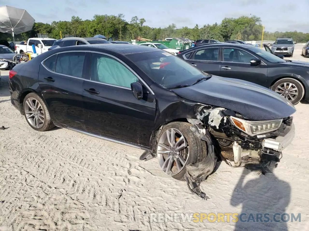 4 Photograph of a damaged car 19UUB2F45KA008157 ACURA TLX 2019
