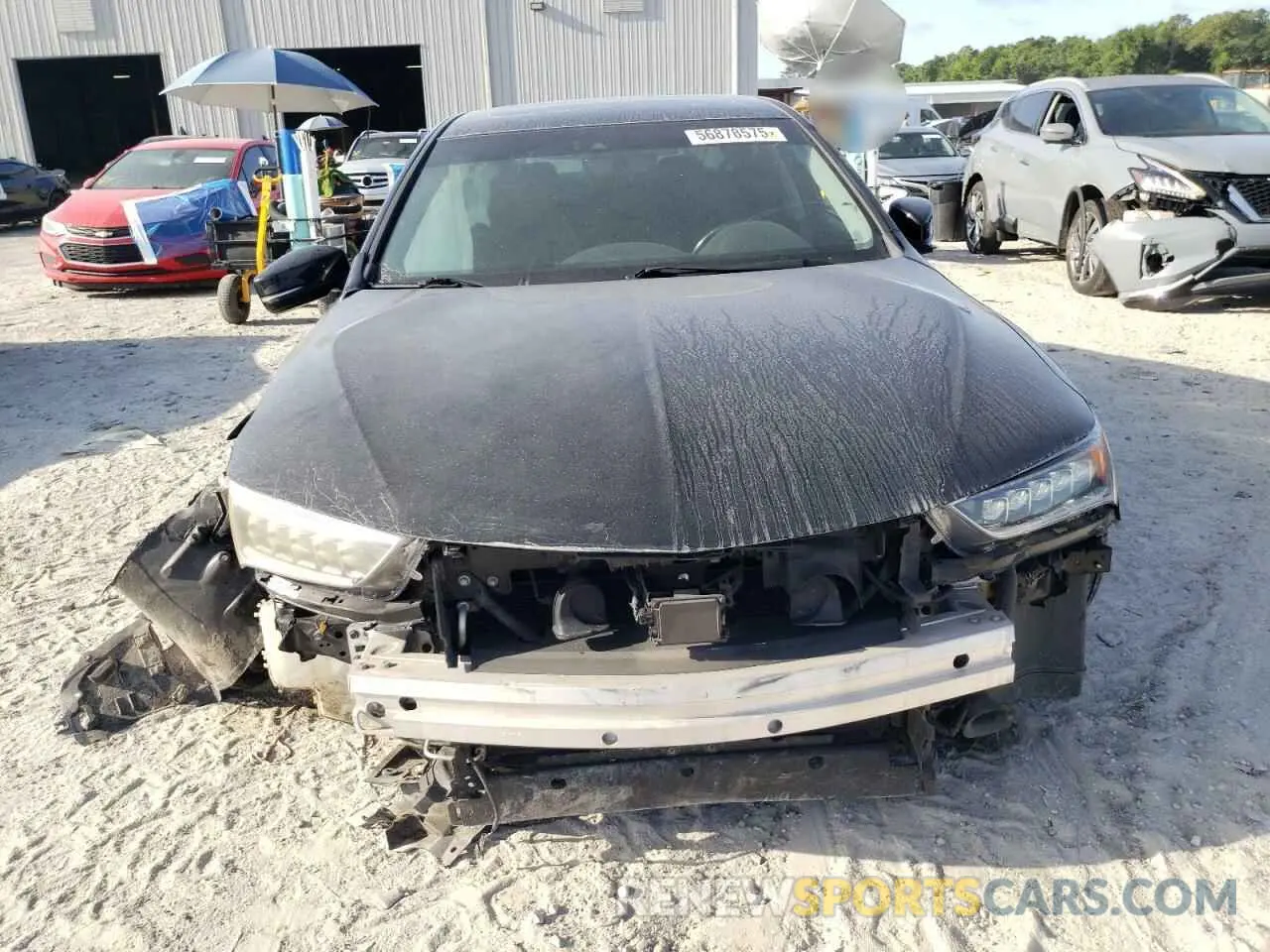 5 Photograph of a damaged car 19UUB2F45KA008157 ACURA TLX 2019