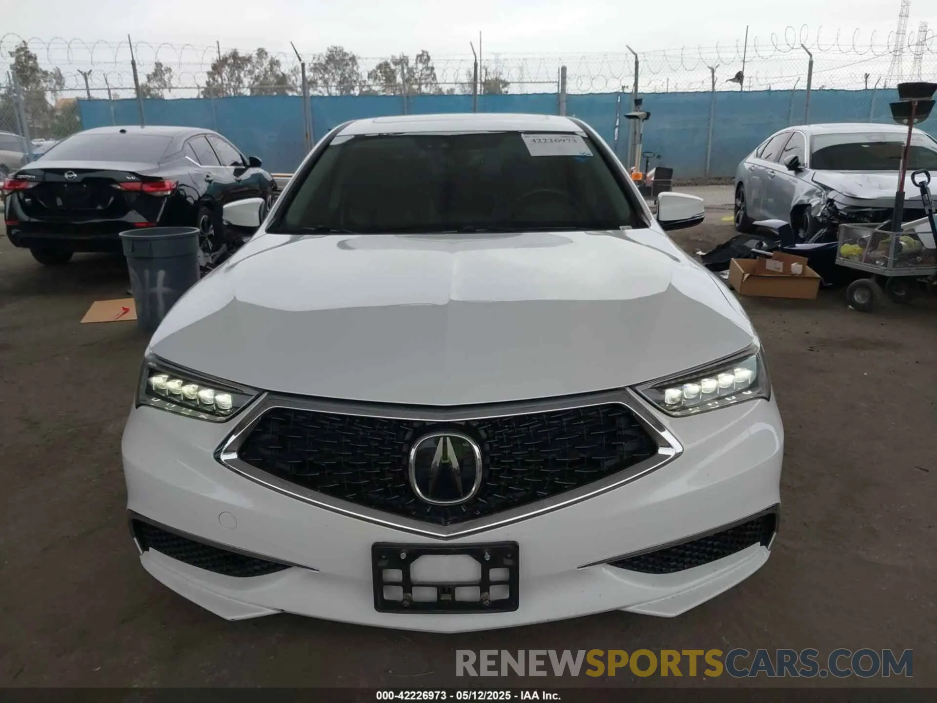12 Photograph of a damaged car 19UUB2F49KA008906 ACURA TLX 2019