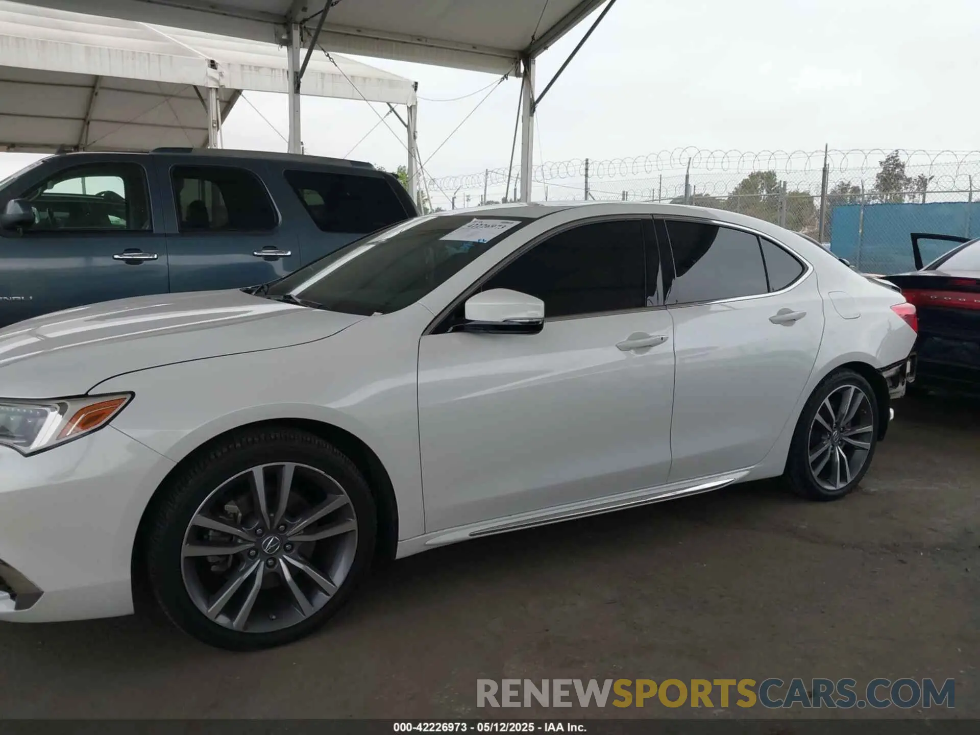 14 Photograph of a damaged car 19UUB2F49KA008906 ACURA TLX 2019