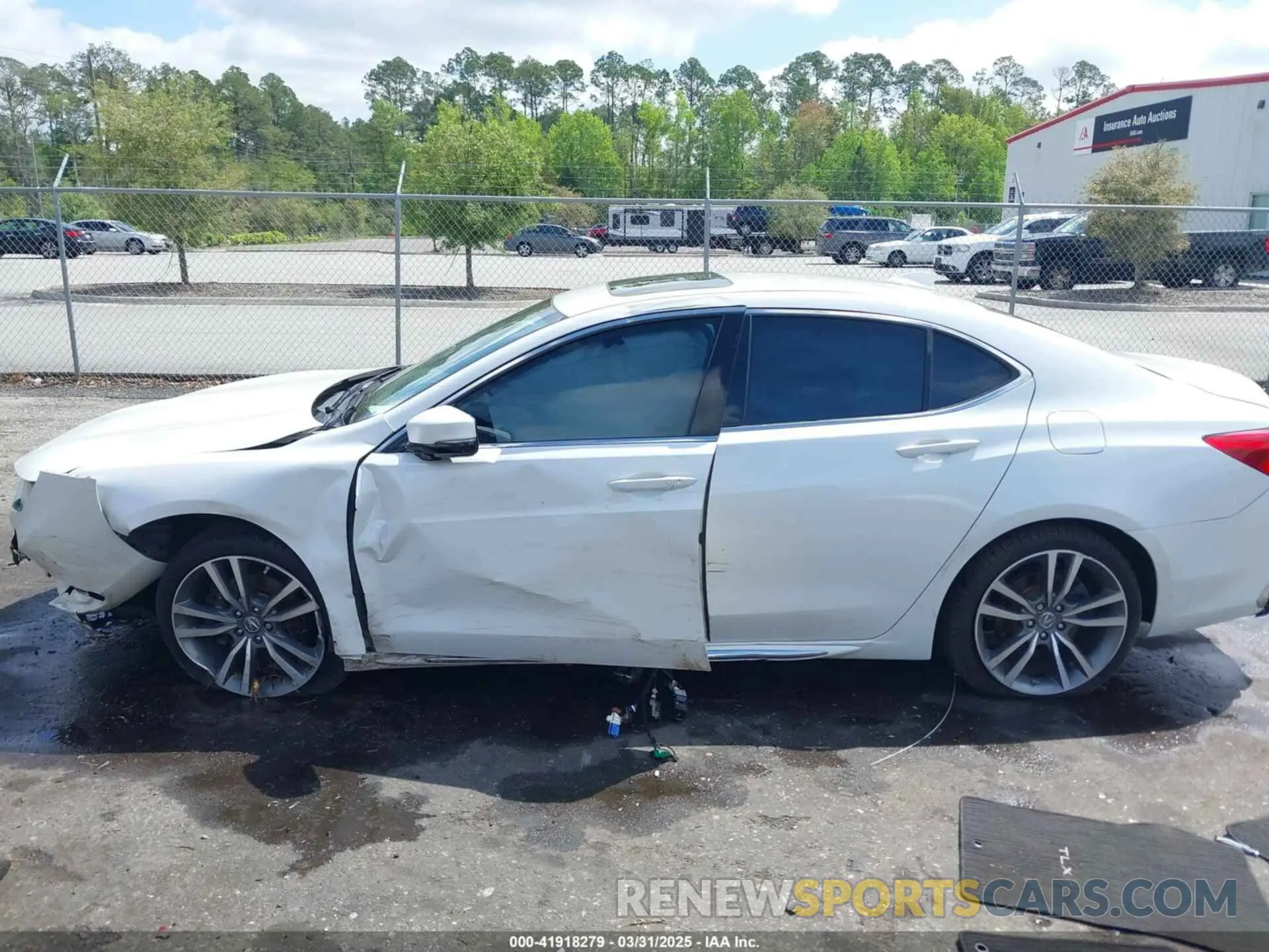 14 Photograph of a damaged car 19UUB2F4XKA008347 ACURA TLX 2019
