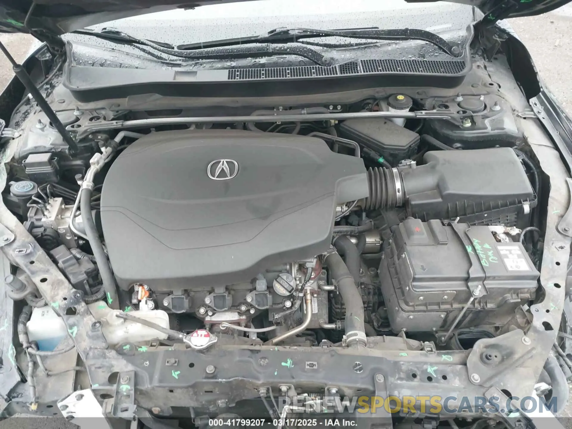 10 Photograph of a damaged car 19UUB2F61KA005581 ACURA TLX 2019