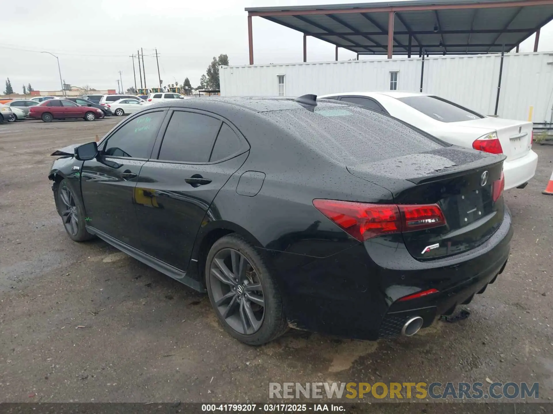 3 Photograph of a damaged car 19UUB2F61KA005581 ACURA TLX 2019