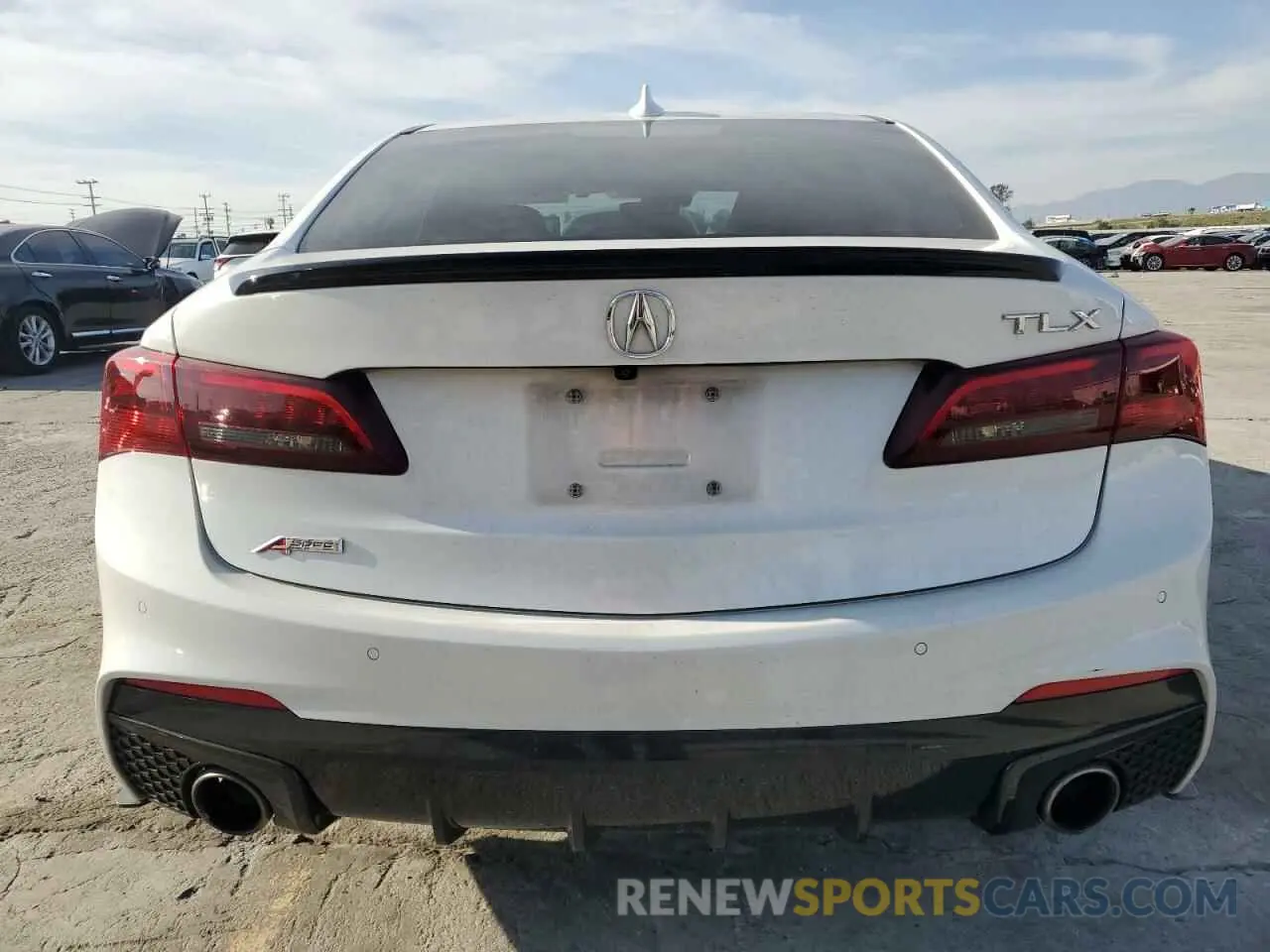 6 Photograph of a damaged car 19UUB2F61KA006035 ACURA TLX 2019