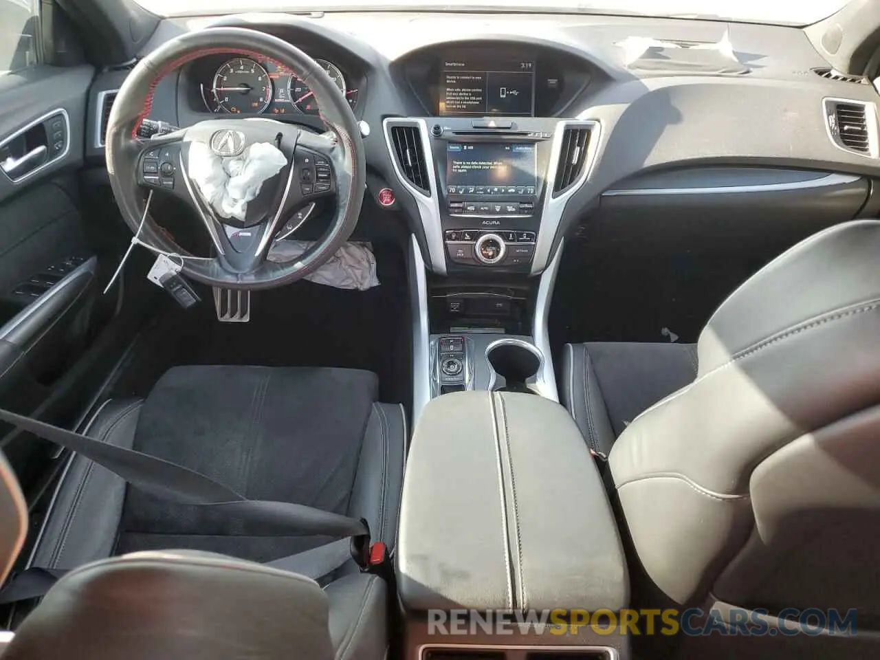 8 Photograph of a damaged car 19UUB2F61KA006035 ACURA TLX 2019