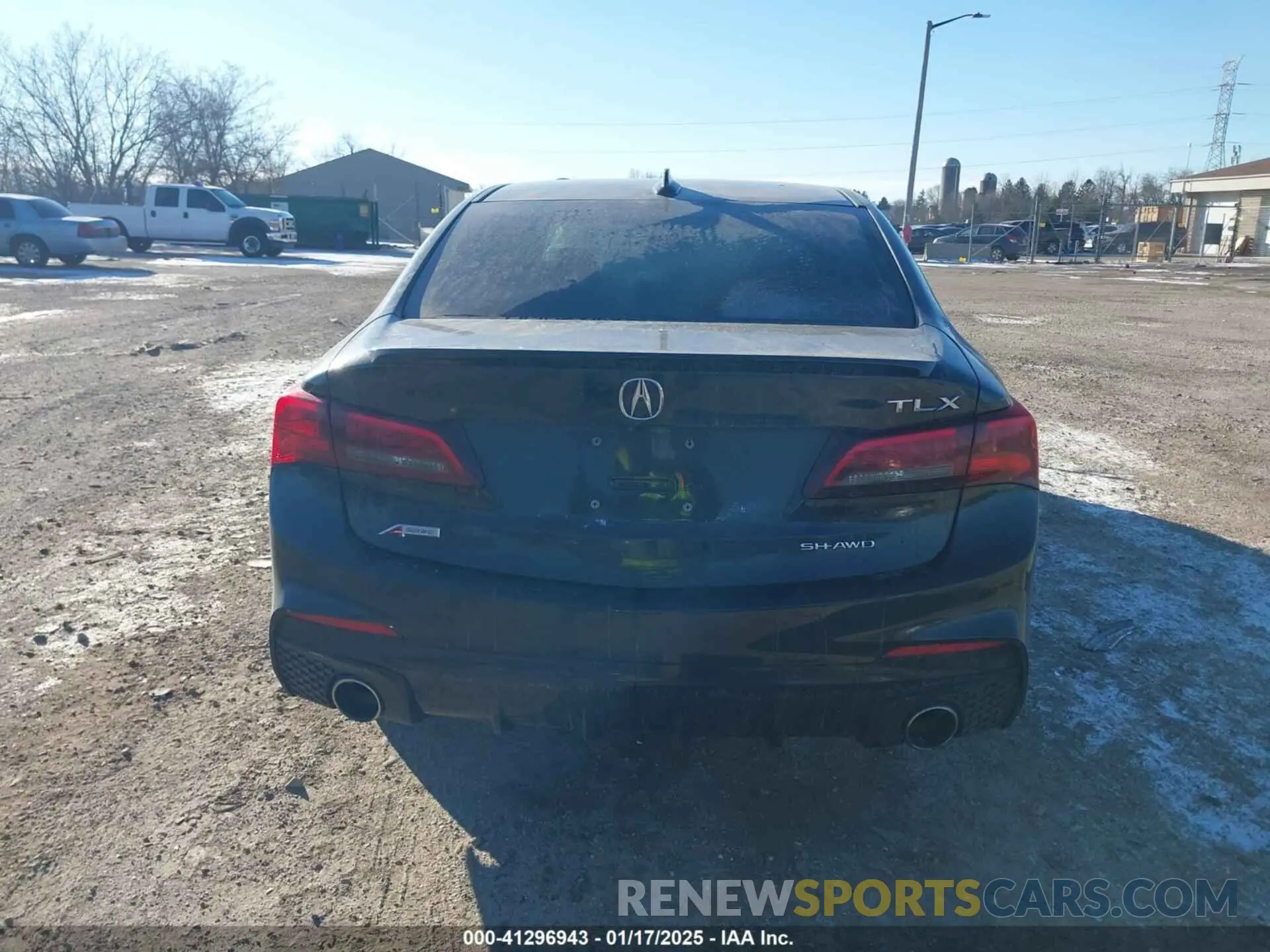 16 Photograph of a damaged car 19UUB2F61KA009548 ACURA TLX 2019