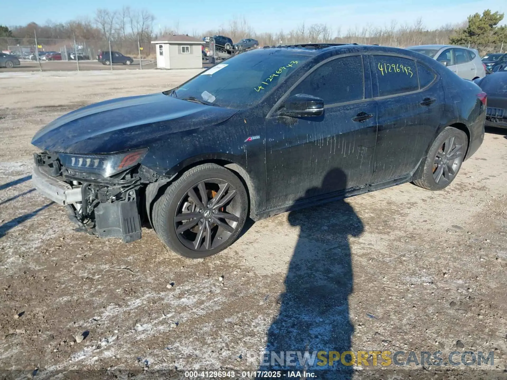 2 Photograph of a damaged car 19UUB2F61KA009548 ACURA TLX 2019