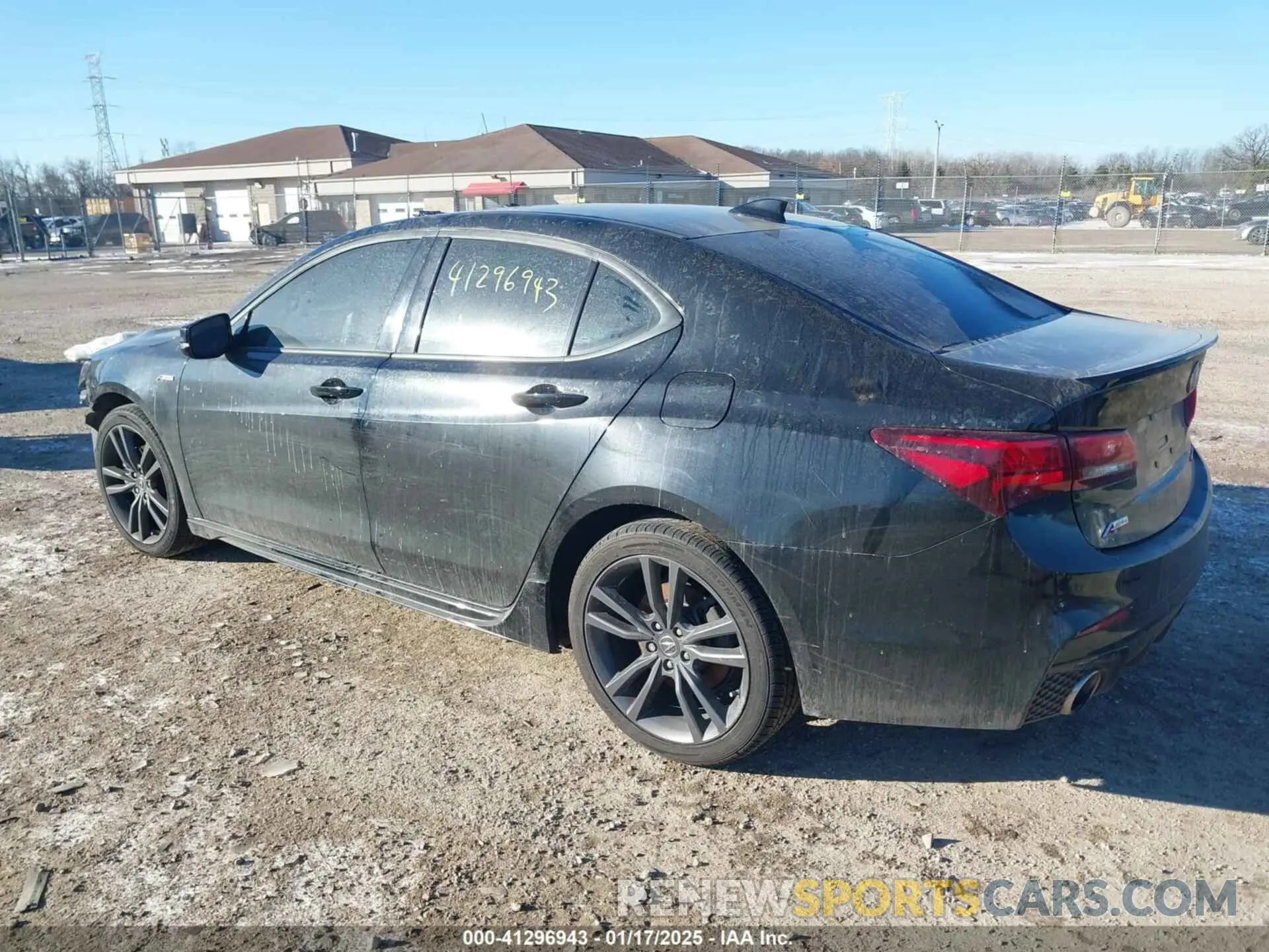 3 Photograph of a damaged car 19UUB2F61KA009548 ACURA TLX 2019
