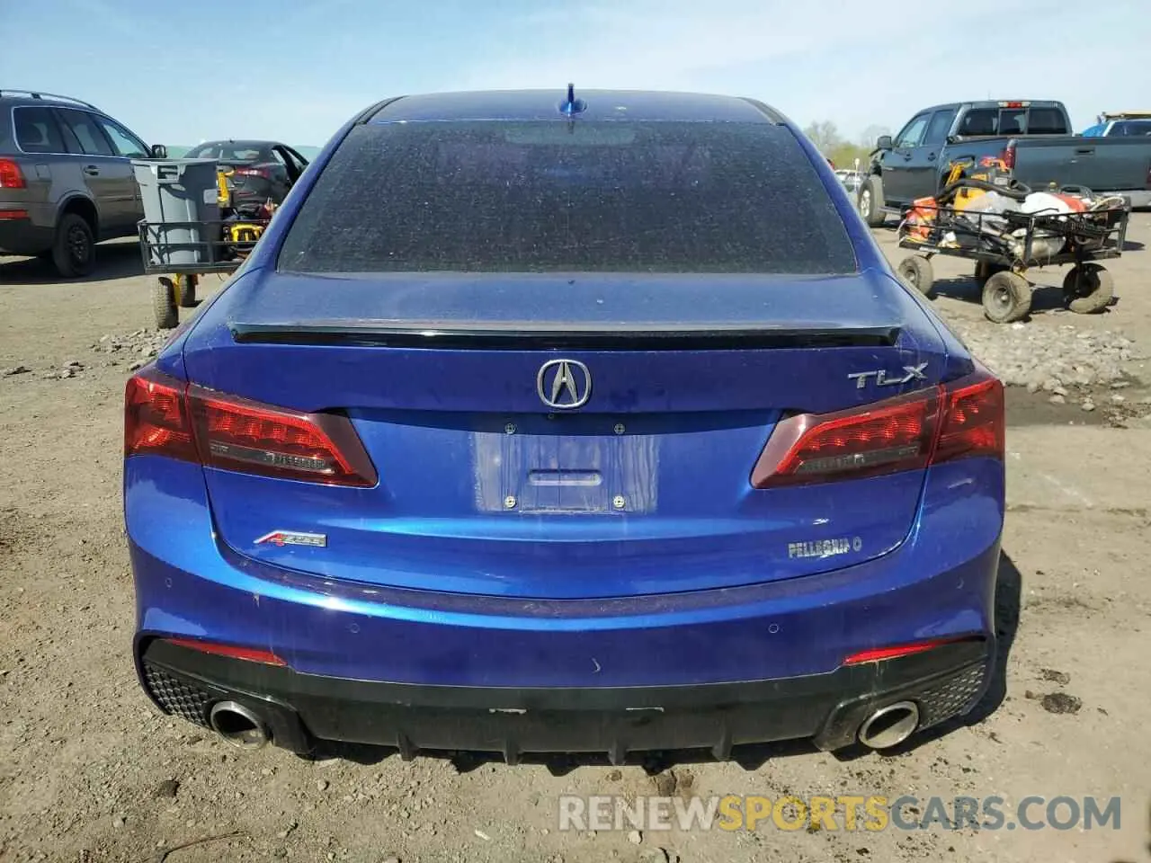 6 Photograph of a damaged car 19UUB2F62KA001247 ACURA TLX 2019